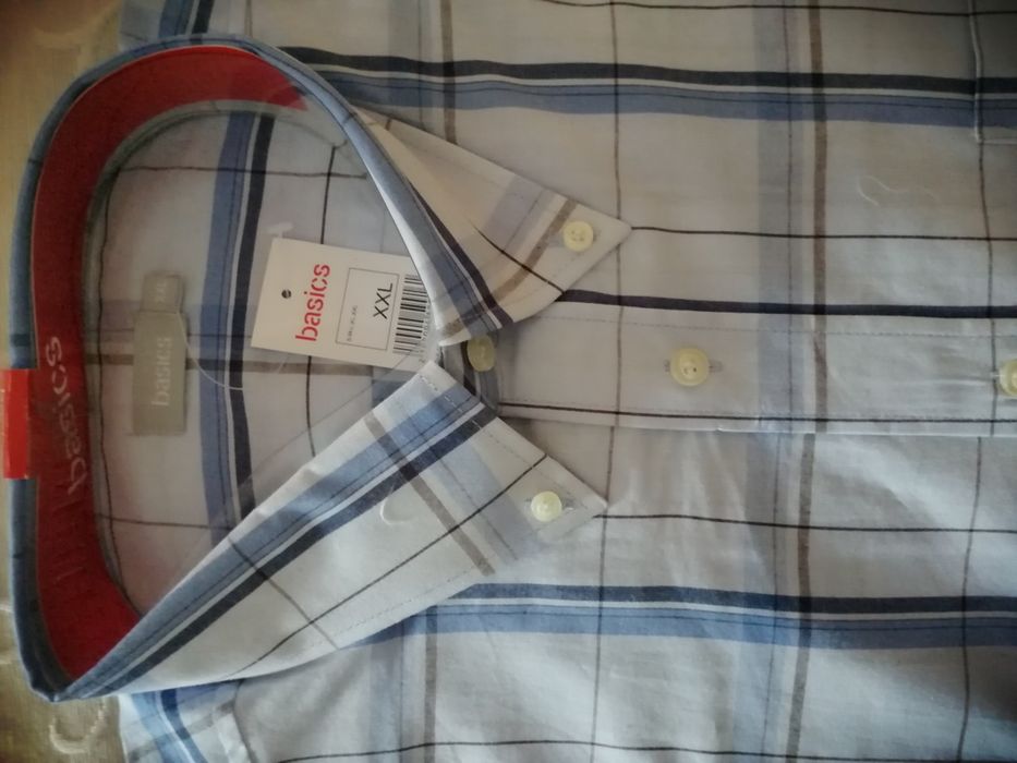 Camisas de homen grandes com manga comprida