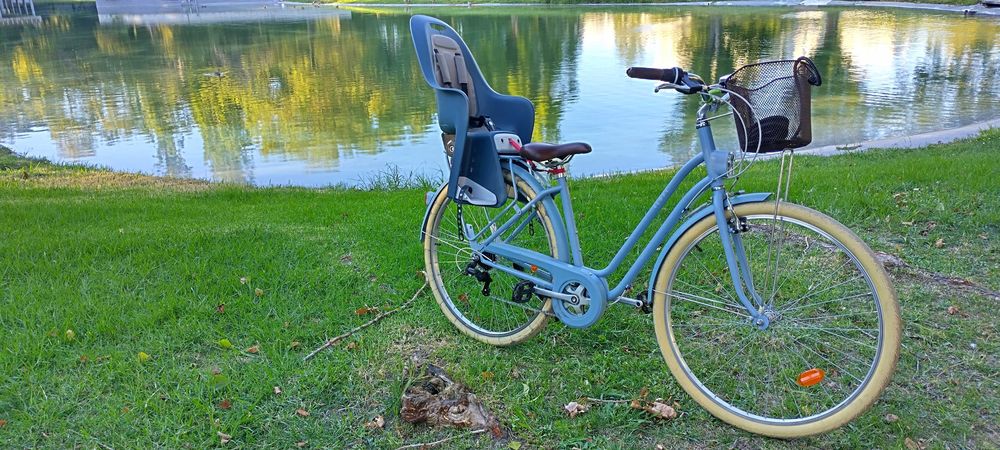 Cadeira Bicicleta de cidade - porta criança