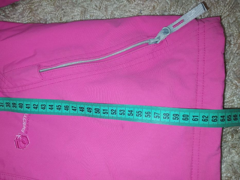 Термо куртка Protect, лижна куртка рожева, розмір М