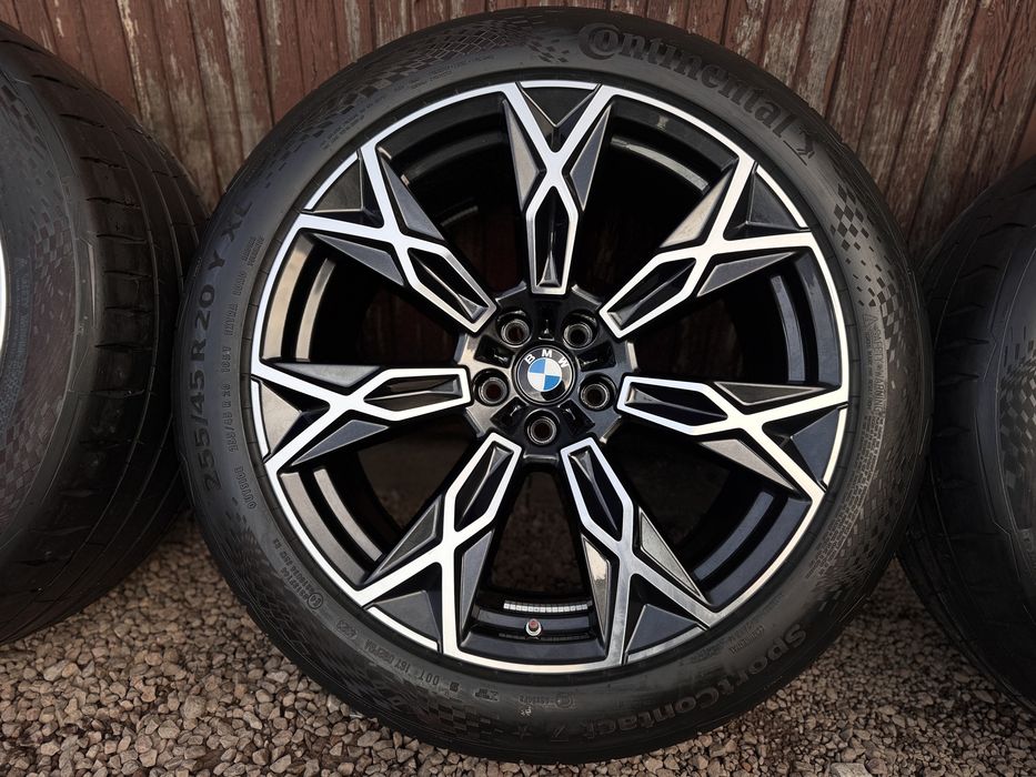 Felgi Koła 20 BMW Oryginał G70 Seria 7 Opony Continental