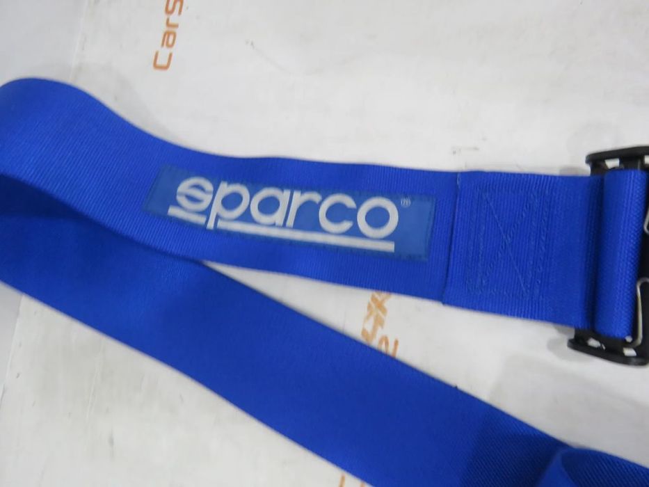 Cinto Sparco 6 Pontos com homologação FIA Azul 3''