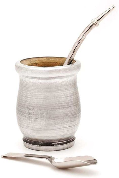Kit Erva Mate/ Chimarrão - Cuia + Termos + Bombilha