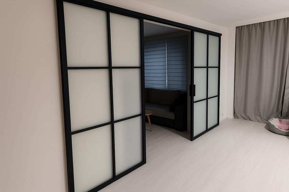 Drzwi loftowe • Ścianki szklane • Przeszklenia na wymiar