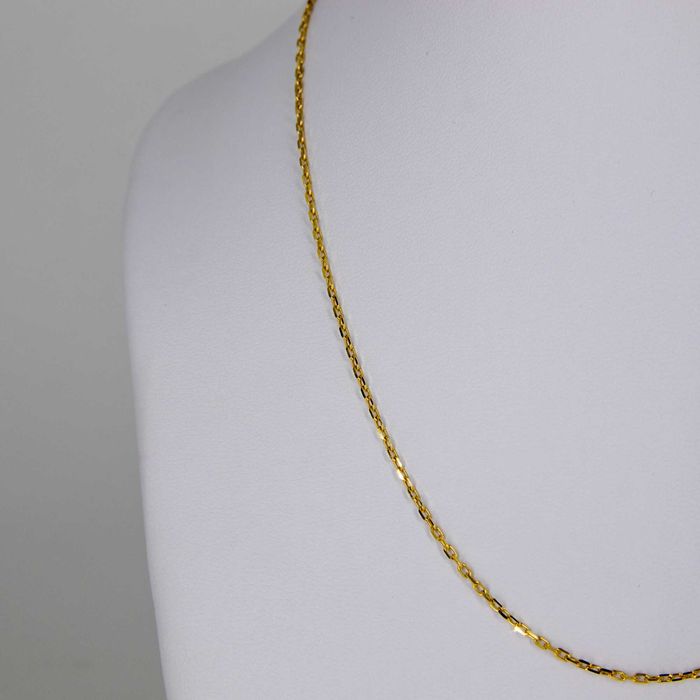 Złoty łańcuszek 585 2,07gram 45cm Ankier Nowy WYSYŁKA GRATIS