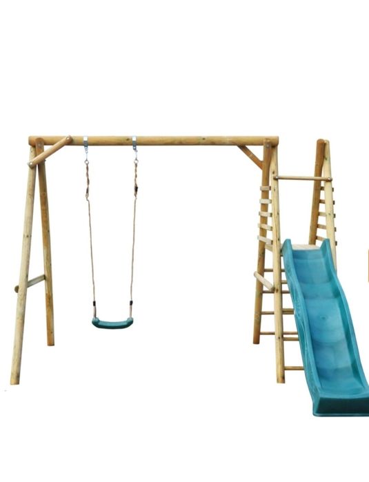 Huśtawka MAJA (komplet+ślizg) - 304 x 340 cm, wys. 227 cm