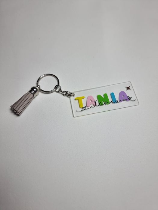 Porta chaves com nomes