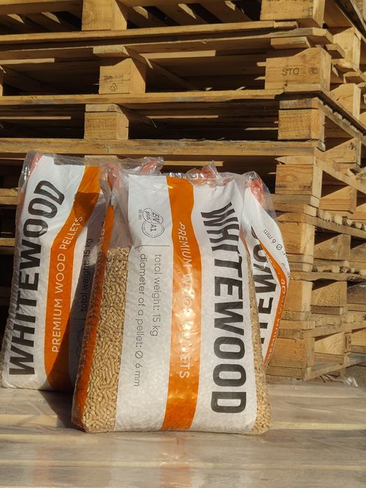 Pellet White wood ENA1
