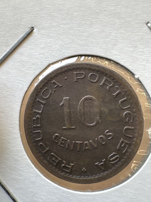 Moeeda 10 cent 1949 Angola