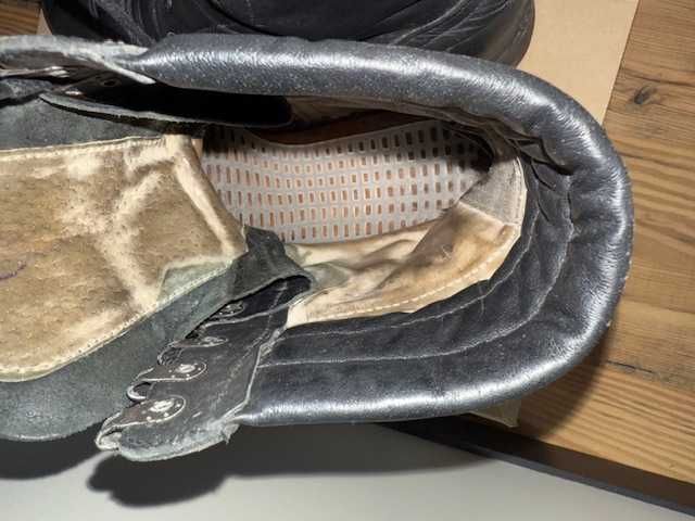 Buty wojskowe skórzane