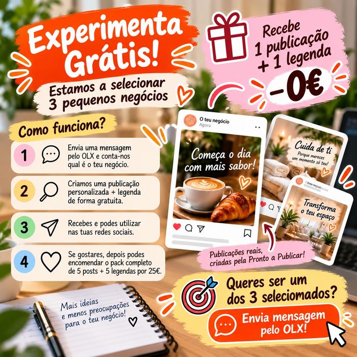 Criação de CVs Profissionais e Publicações para Redes Sociais