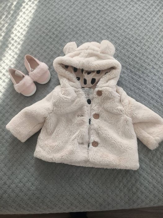 Шубка для маленької крихітки розмір 68