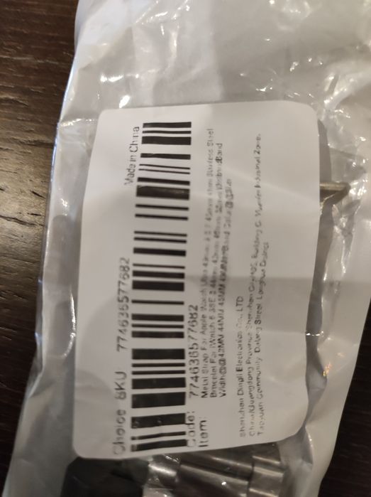 Pulseira em aço para relógio nova