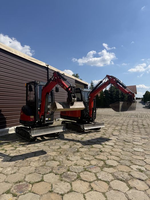 Wynajem minikoparki  2t i 3t / Minikoparka wynajem bez operatora