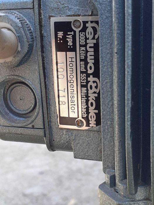 Homogeneizador / misturador industrial Feluwa