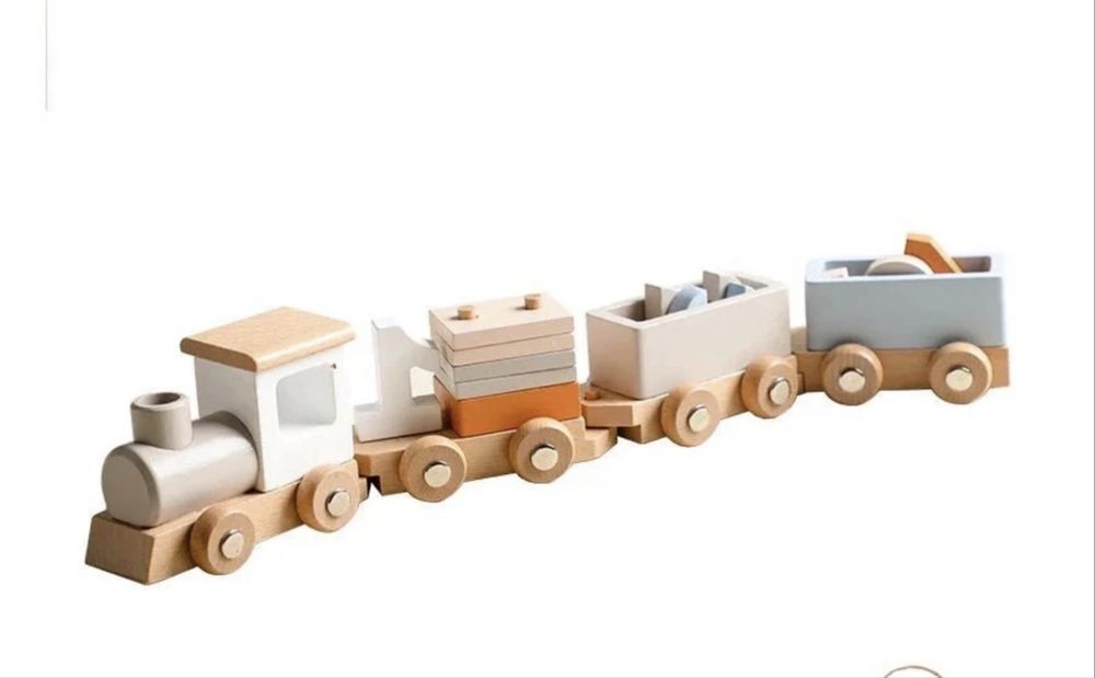 Іграшка Монтессорі поїзд