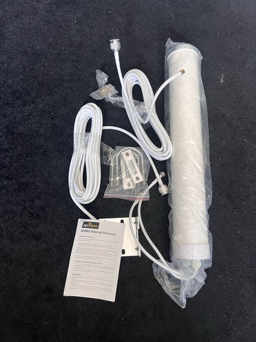 Antena zewnętrzna mimo 21 dbi 5g zestaw nowa