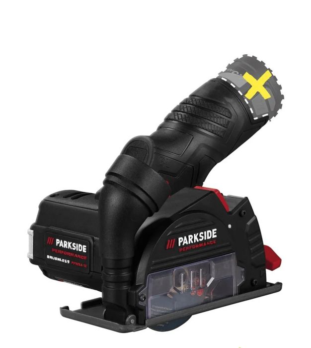 Kit completo Serra/Rebarbadora 12v Performance Parkside
