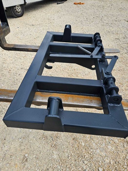 Adapter Przejściówka z ładowarki JCB Merlo Manitou SCHAFFER NEW-HOLLAND na Euroramkę