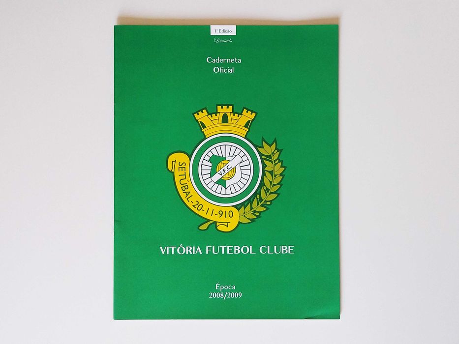 caderneta (completa) VITORIA FUTEBOL CLUBE 2008-09 | Prephoto