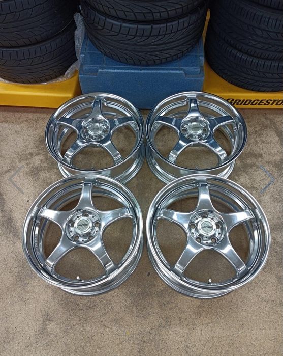 Felgi chrome Enkei 5x100 Subaru