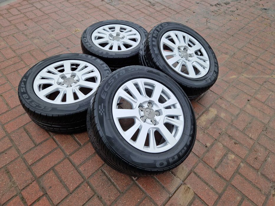 Komplet Kół Koła Felgi 16 Cali 5x112 Audi A6 C5 C6 C7 ET45 Oryginał