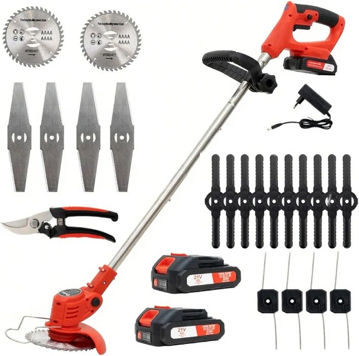 Aparador de relva sem fios de Desbrozadoraeléctrico inalámbrico com 2