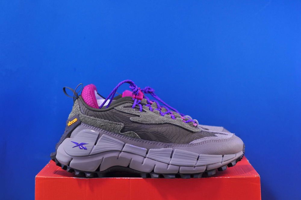 Кроссовки Adidas Originals Campus Reebok Zig Kinetica 2.5 Edge Army