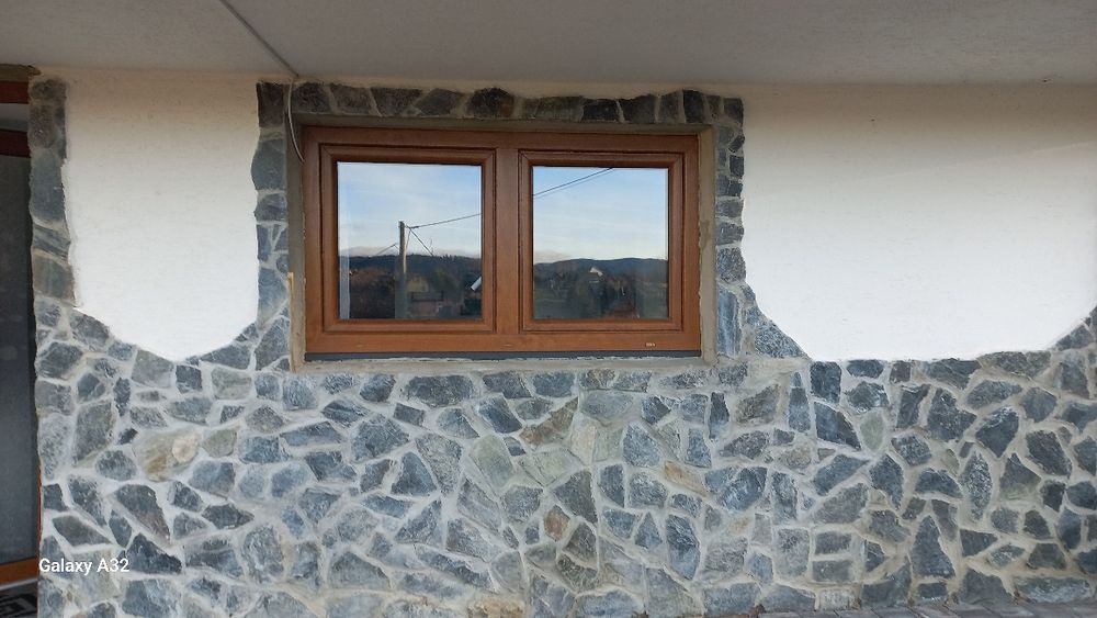 Okna pcv złoty dąb po wymianie