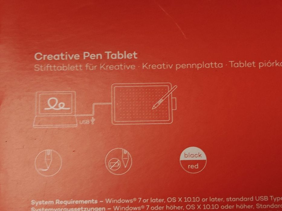 Графічний планшет One by Wacom Medium (CTL-672/K0-BX)