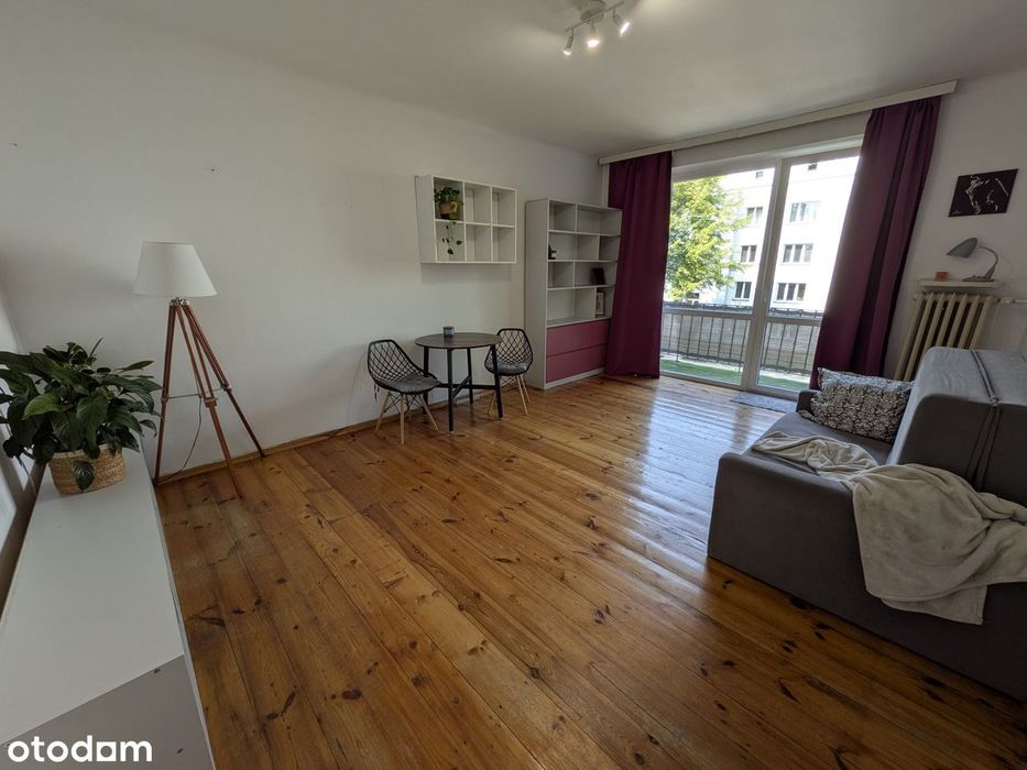 37,46 m² z ogromnym potencjałem | Balkon | Cegła | Blisko Manufaktury