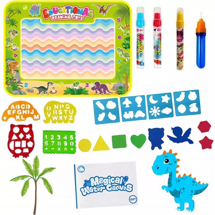 Mata Wodna Wielofunkcyjna Dinozaury. Maksik