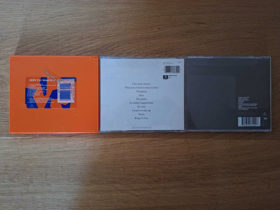 zestaw 3 płyt Pet Shop Boys