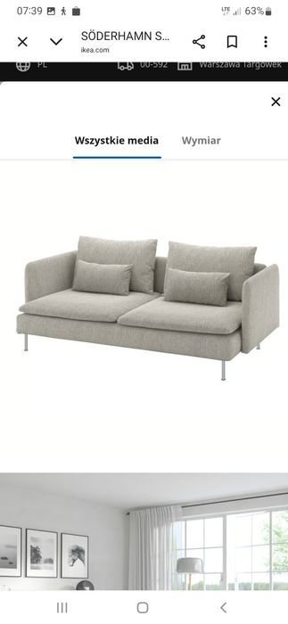 Sofa Soderhamn ikea