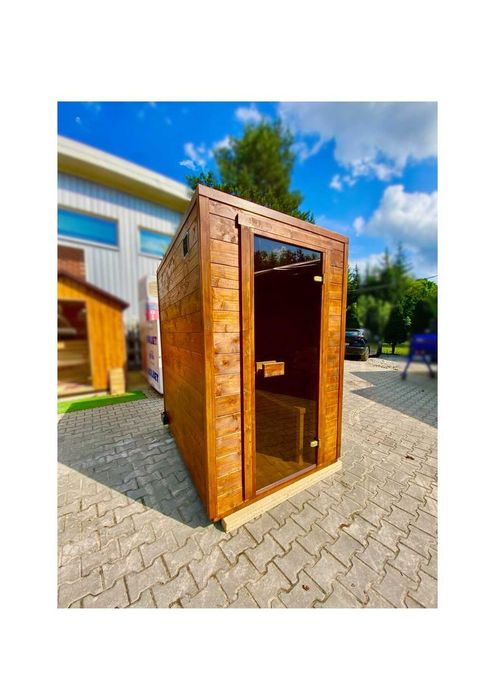 Sauna Sucha - Ogrodowa - SmartSauna - 2 osobowa, Z piecem!