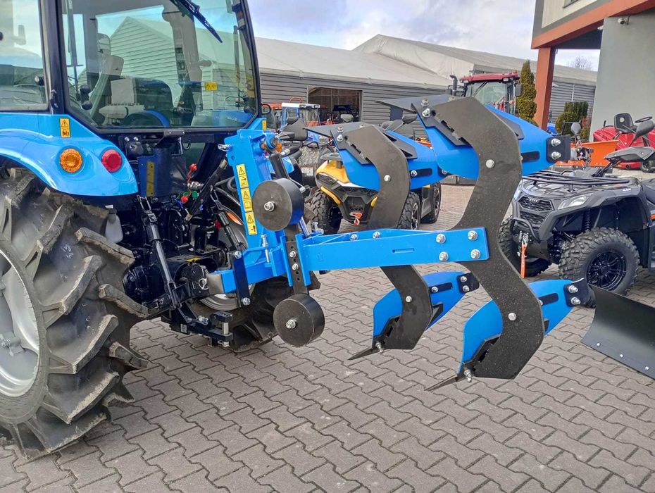 Pług obrotowy dwu skibowy hydrauliczny do Ciągnika orka glebgryzarka