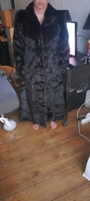 Casaco comprido de vison (pele de marta)64284105528067123