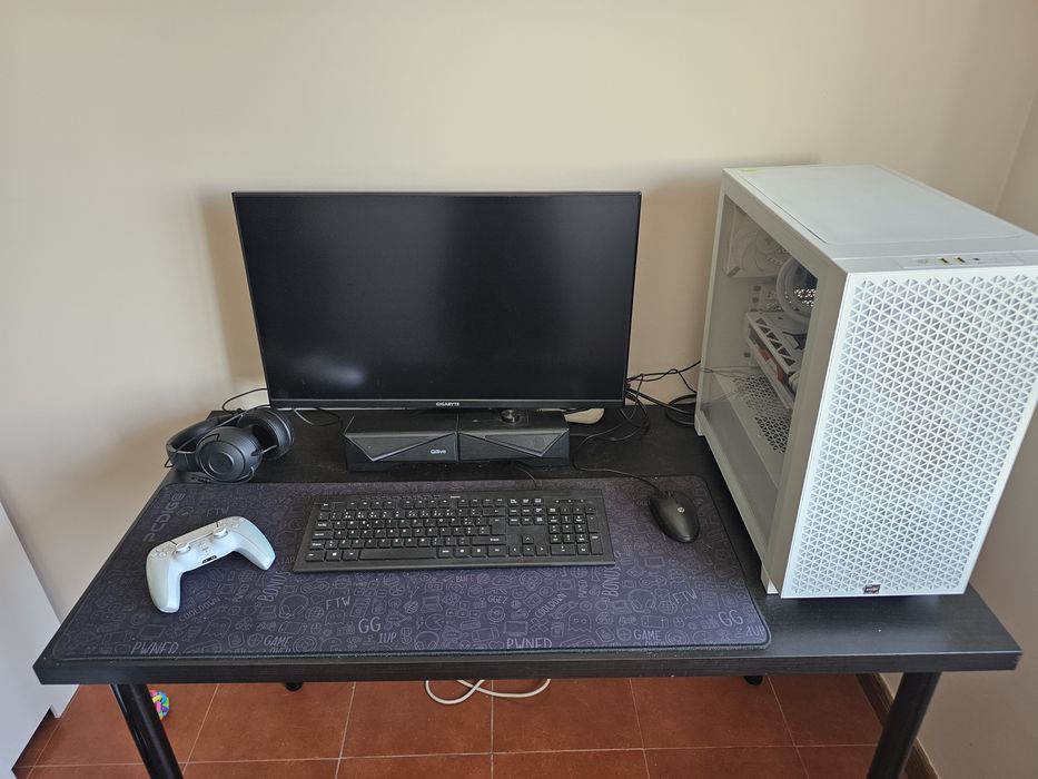 PC Gaming Completo White AM5 / RX 7800 XT 16GB / Monitor QHD 27"