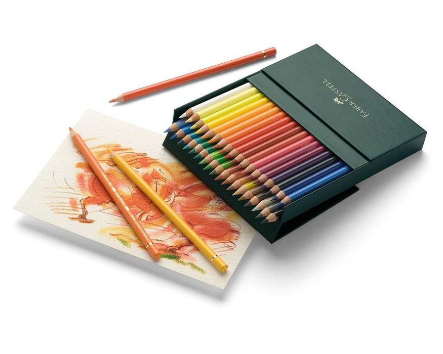 Kredki 36 kolorów Faber-Castell + Gratis 2 blendery Caran D'Ache