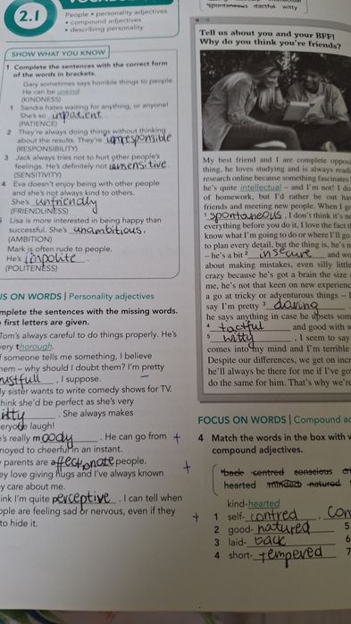 Focus 4 workbook