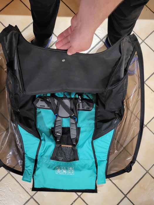 Thule Chariot Lite 1 Single Bluegrass poszycie body mesh cover  klapa