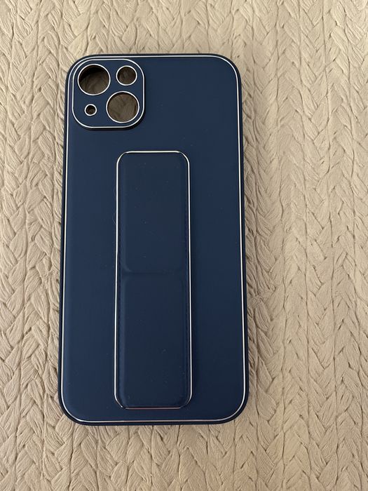 Etui na telefon iPhone 15 Plus / kickstand/ skóra eko-  nowe