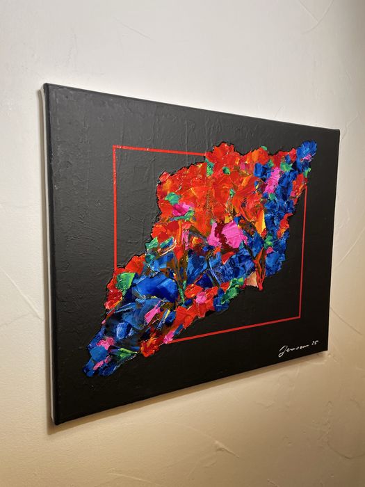 Obraz. Akryl. Abstrakcja.