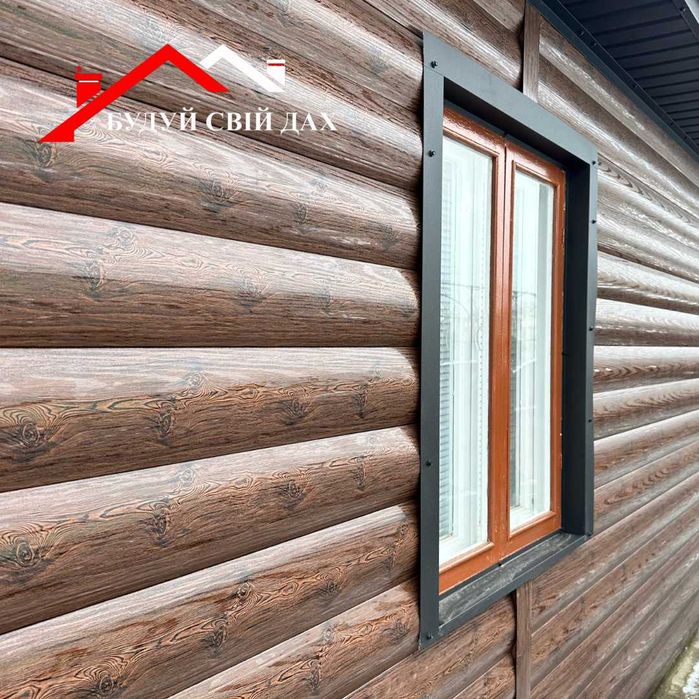 Металочерепиця та металопрофіль, металевий блок хаус (сайдинг)