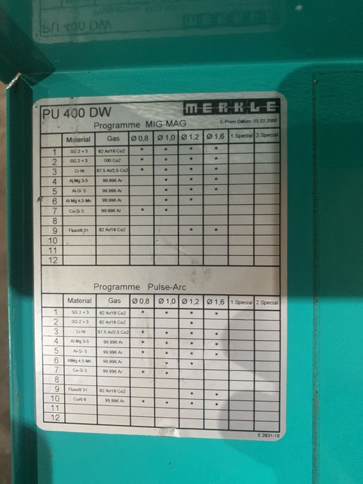Сварочный полуавтомат merkle pu520dw