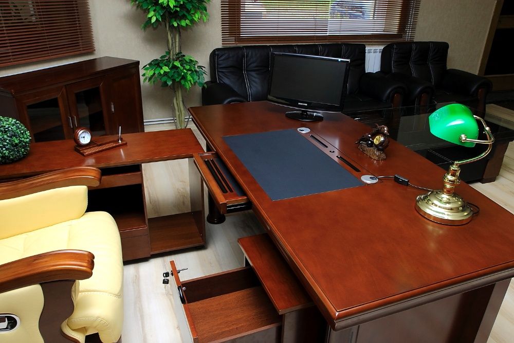 Biurko gabinetowe 180 cm. Rabat % OUTLET