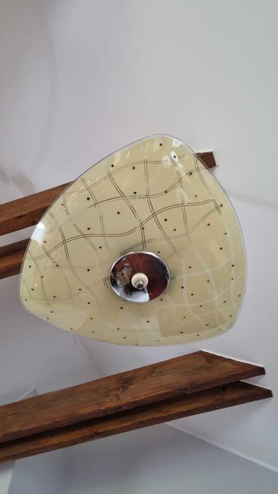 Lampa parasolka Zukov Mid Century Design lata 60 Czechosłowacja PRL