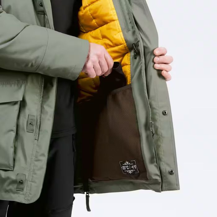 НОВА чоловіча зимова парка QUECHUA NH500, водонепроникна -20°C, 3XXL