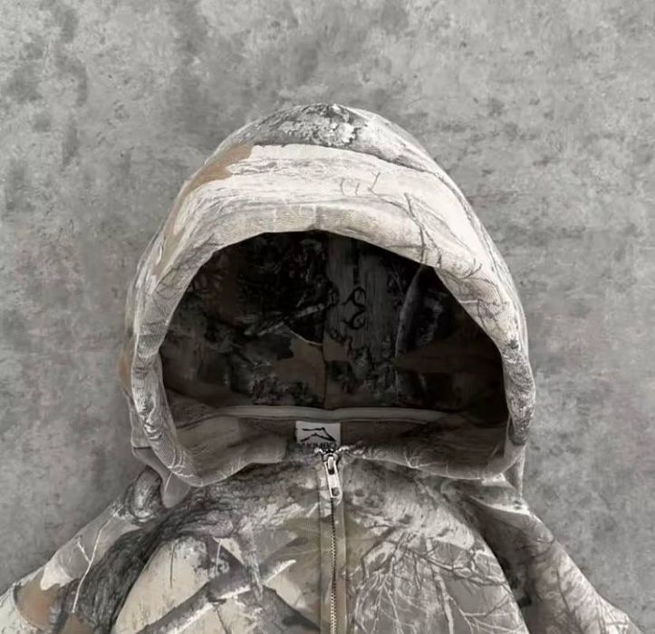 Камуфляжна зіпка opium зипка оверсайз y2k sk8