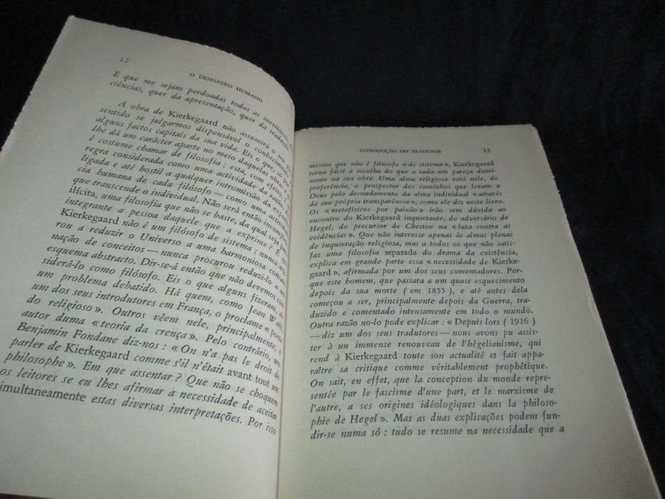 Livro O Desespero Humano Sören Kierkegaard