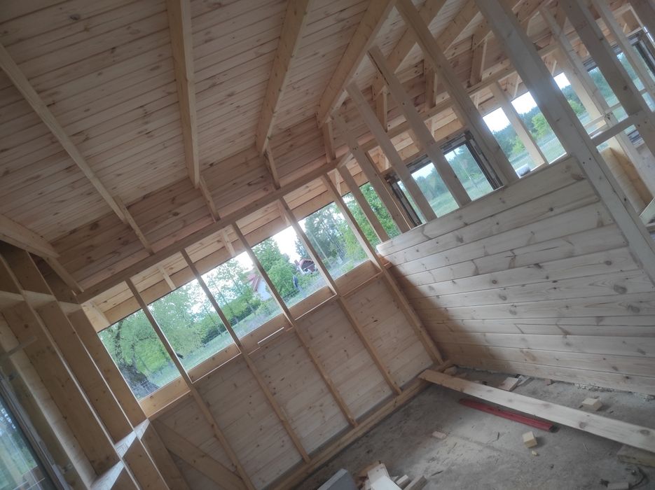 Budowa domów jednorodzinnych , domów drewnianych